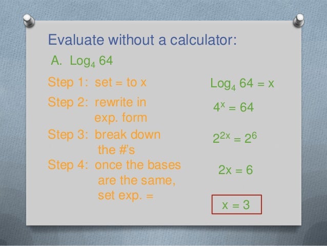Common Logarithms