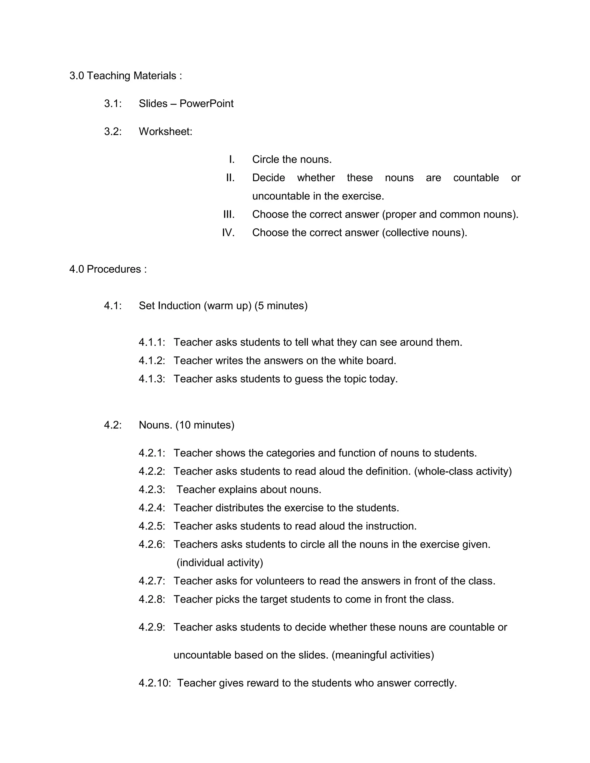 Lessonn plannn untuk materials | PDF