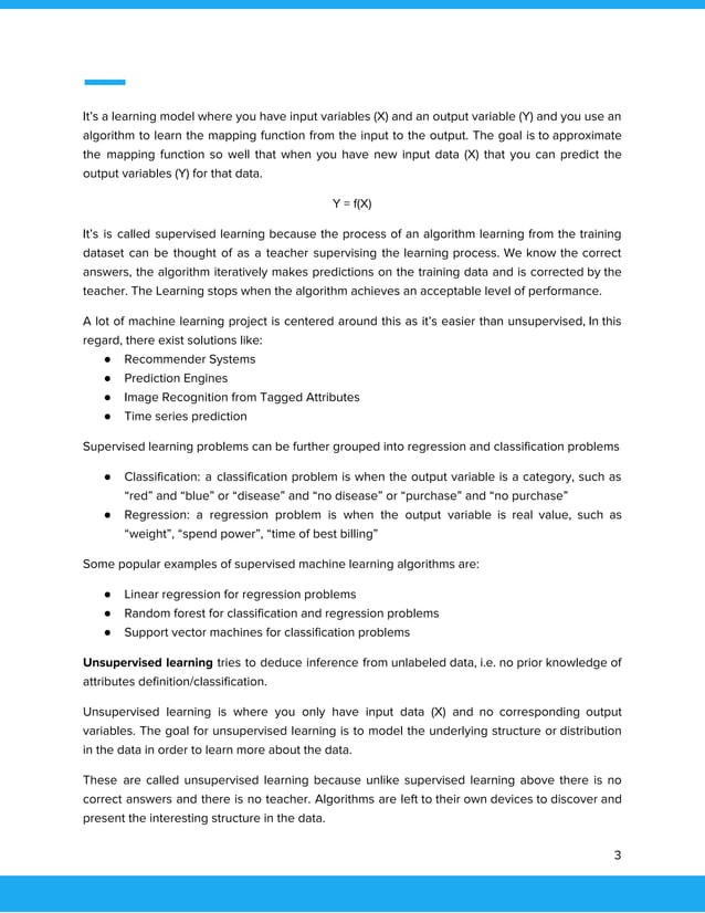 Introduction to machine learning | PDF