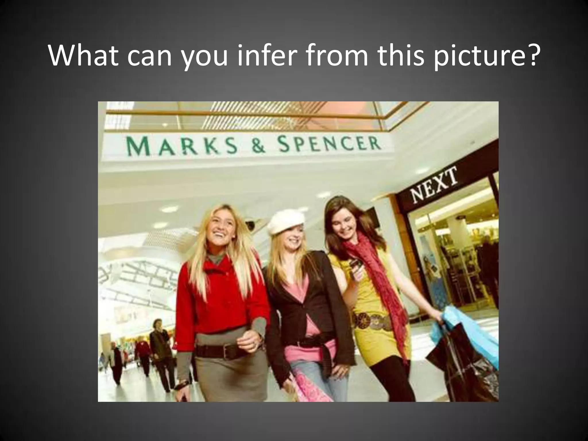 What can you infer from this picture?