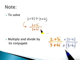  To solve 
 Multiply and divide by 
its conjugate 
29 
 