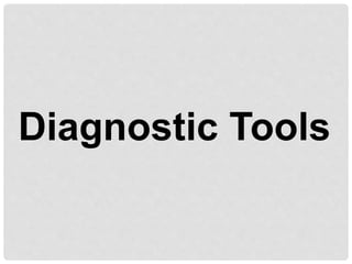 Diagnostic Tools
 