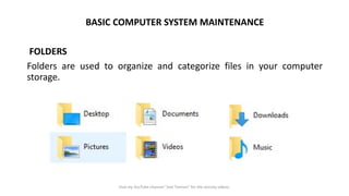 Lesson 2: Performing Computer Operations | PDF