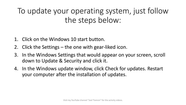 Lesson 2: Performing Computer Operations | PDF | Computer Software and ...