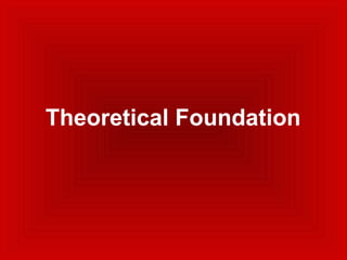 Theoretical Foundation  