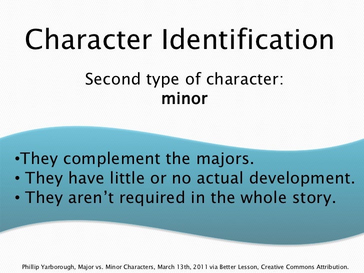 minor characters with major influence essay While you may know major characters like nick carraway a closer look at minor characters in the great gatsby main characters in the great gatsby: character. minor characters with major influence essay While you may know major characters like nick carraway a closer look at minor characters in the great gatsby main characters in the great gatsby: character.