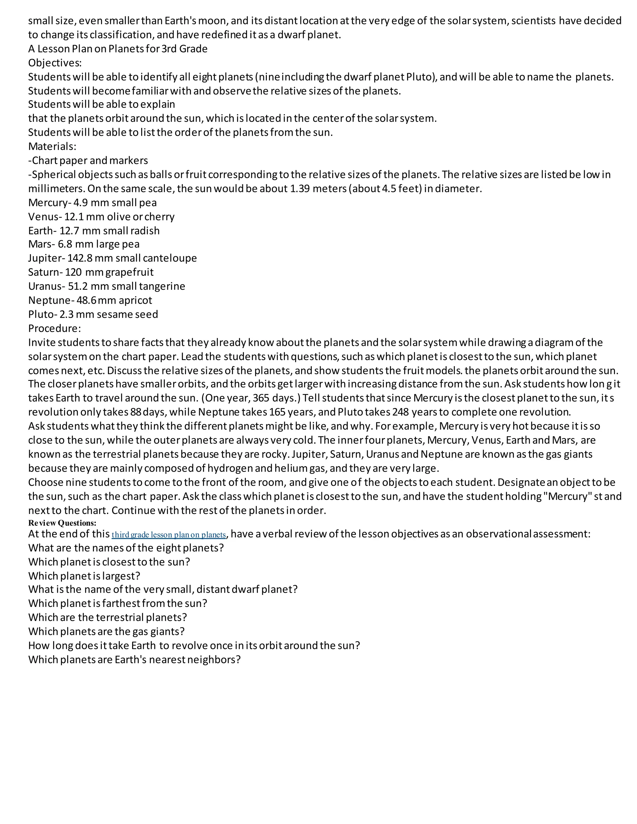 Lesson p lan | DOCX