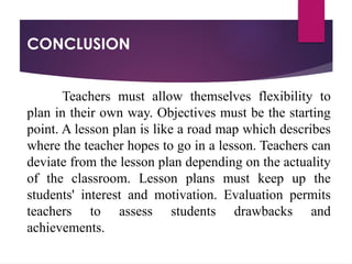 Lesson Plan ppt useful in education and nursing education | PPTX