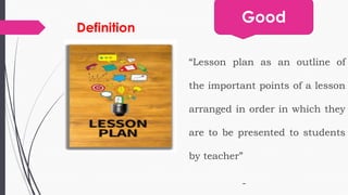 Lesson Def Seminar on Effective Lesson Plans in Education | PPTX