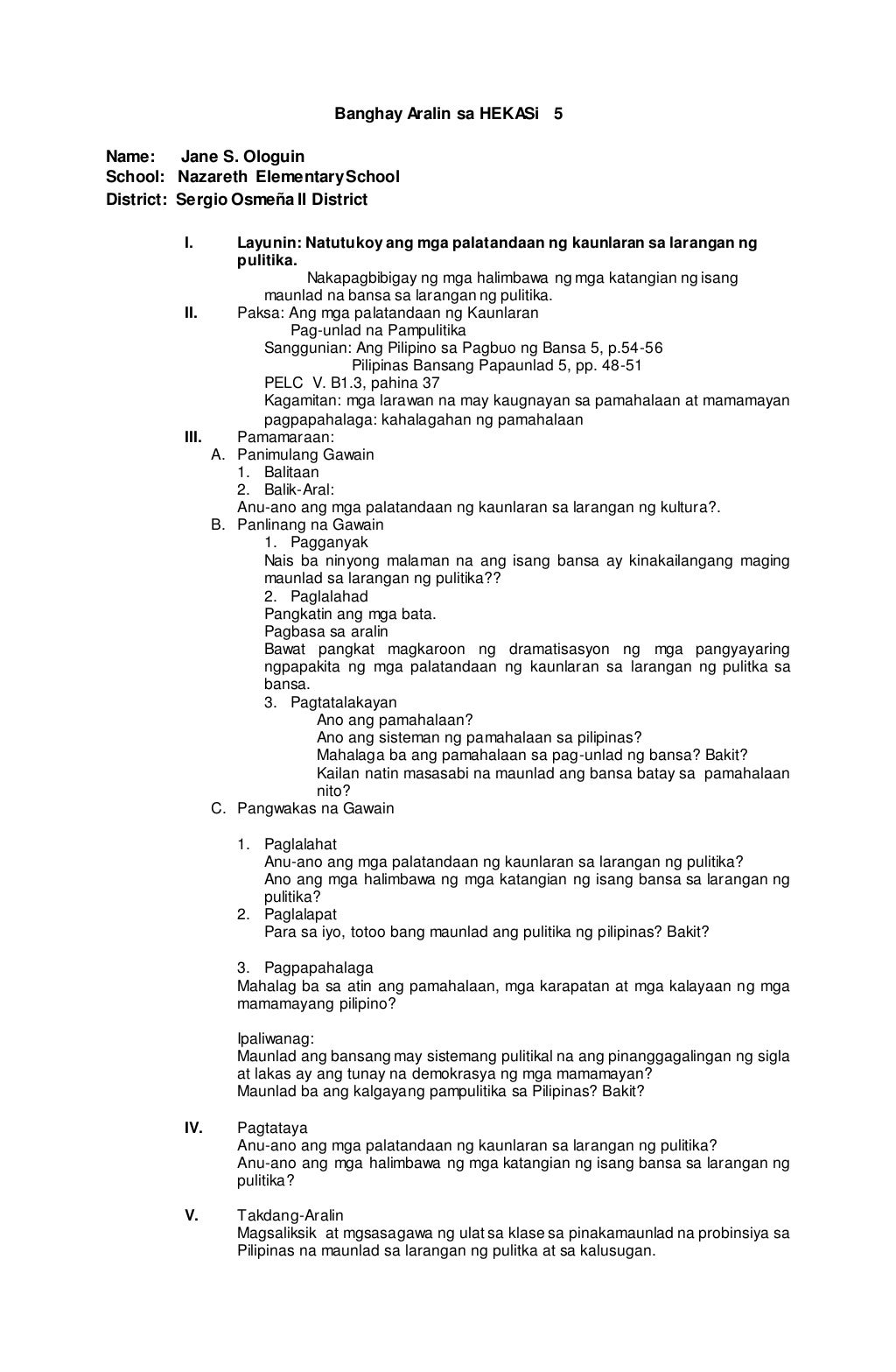 Essay outline structure picture