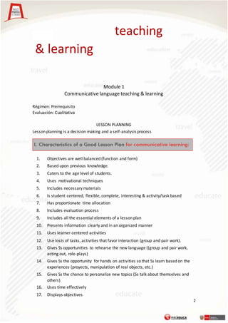 Lesson plan1 | PDF