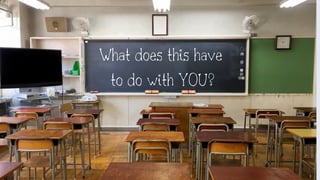 What does this have
to do with YOU?
 