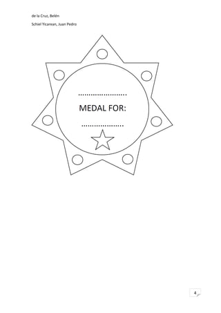 4
de la Cruz, Belén
Schiel Yicarean, Juan Pedro
 