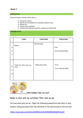 Lesson plan 2 | PDF