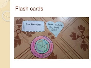 Flash cards
 