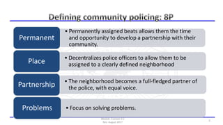 Lesson plan 3.2 community policing | PPTX