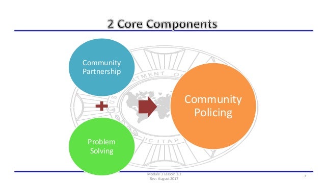 community policing vs problem solving