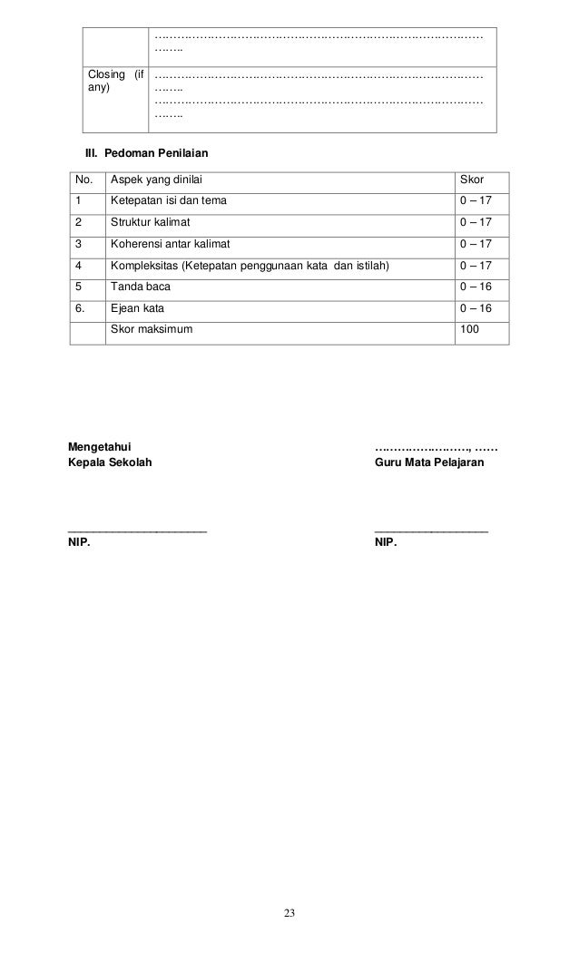 Lesson plan 3 sampel rpp b.inggris sma berkarakter kls xii 