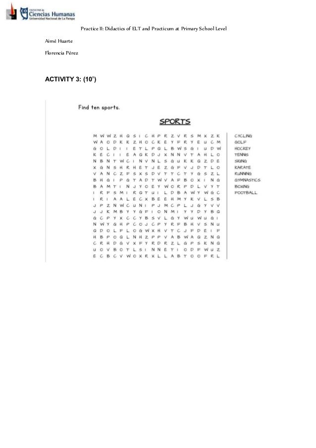 Lesson plan 7 - Sports and Hobbies