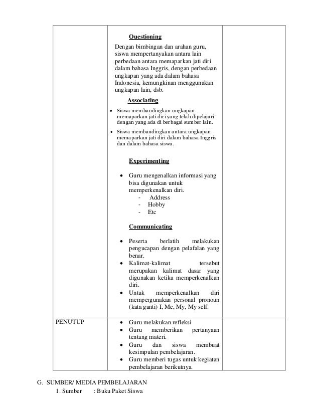 Lesson plan 7th grade