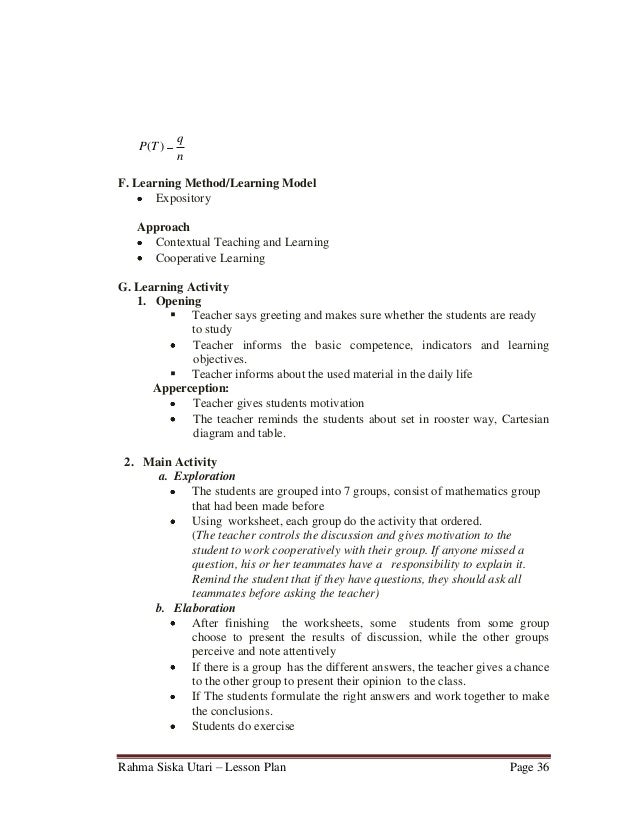 Cooperative Learning Lesson Plan Template cooperative learning lesson plan template plan template