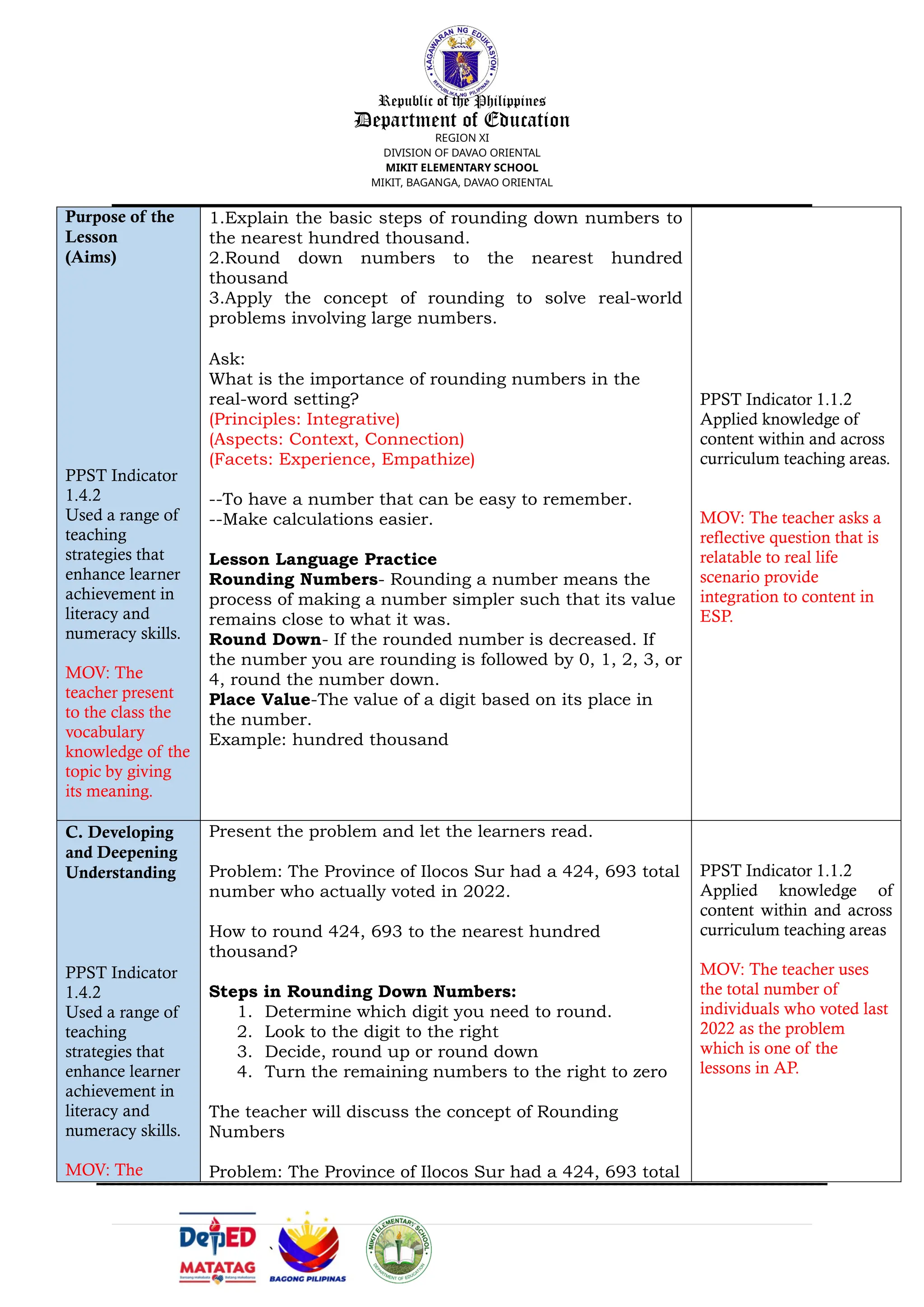 lesson plan Math 4. (AutoRecovered).docx