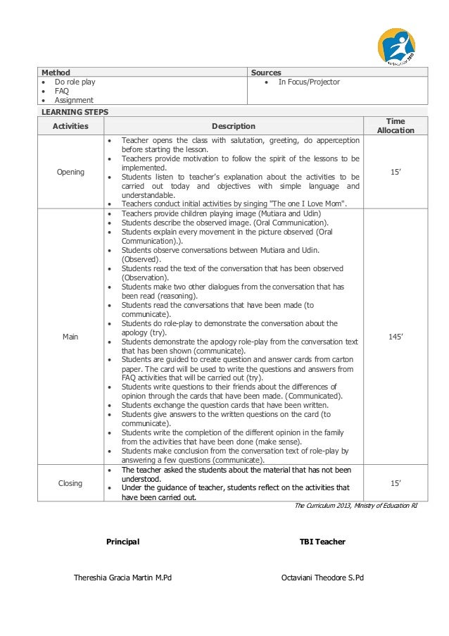 lesson plan template primary