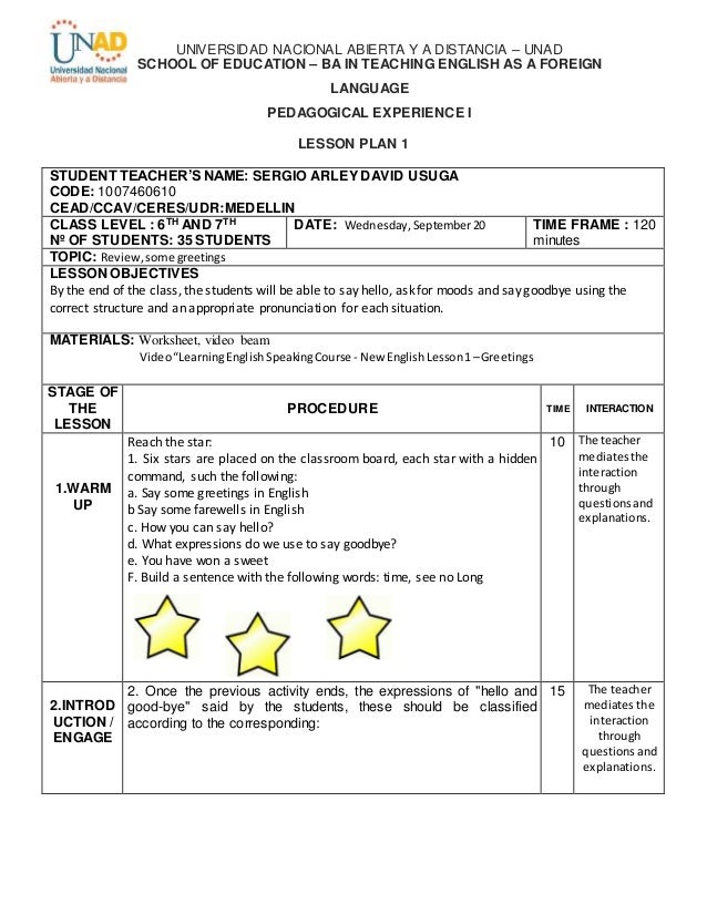 lesson plan format sergiodavid gruop9 activity lesson plan template