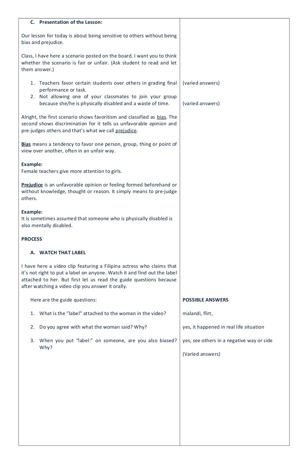 detailed lesson plan in english grade 10 argumentative essay