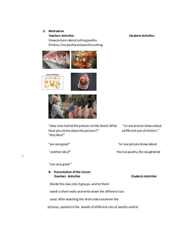 Lesson Plan Grade 10 Cookery Detailed lesson-plan-grade-10-cookery-detailed