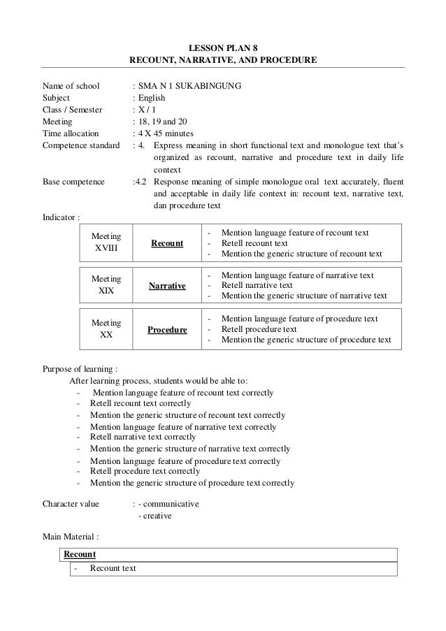 Lesson plan grade 10 senior high school
