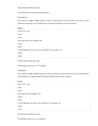 Lesson plan htmltextformattingtag | DOCX