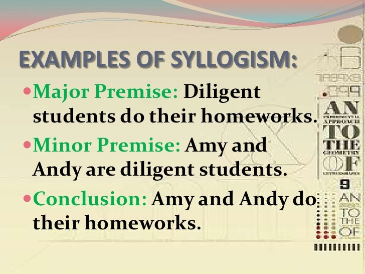 in a valid syllogism if the first two premises are true then True premises, false conclusion 0 valid: true premises do not guarantee validity if there is a possible universe in which the premises are all true and the conclusion is false, then the argument is invalid for all universes (can you see why. in a valid syllogism if the first two premises are true then True premises, false conclusion 0 valid: true premises do not guarantee validity if there is a possible universe in which the premises are all true and the conclusion is false, then the argument is invalid for all universes (can you see why.