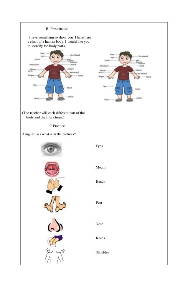 Detailed Lesson Plan in Science and Health grade 3