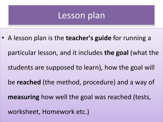 lessonplan JTR.pptx For medical education | PPTX