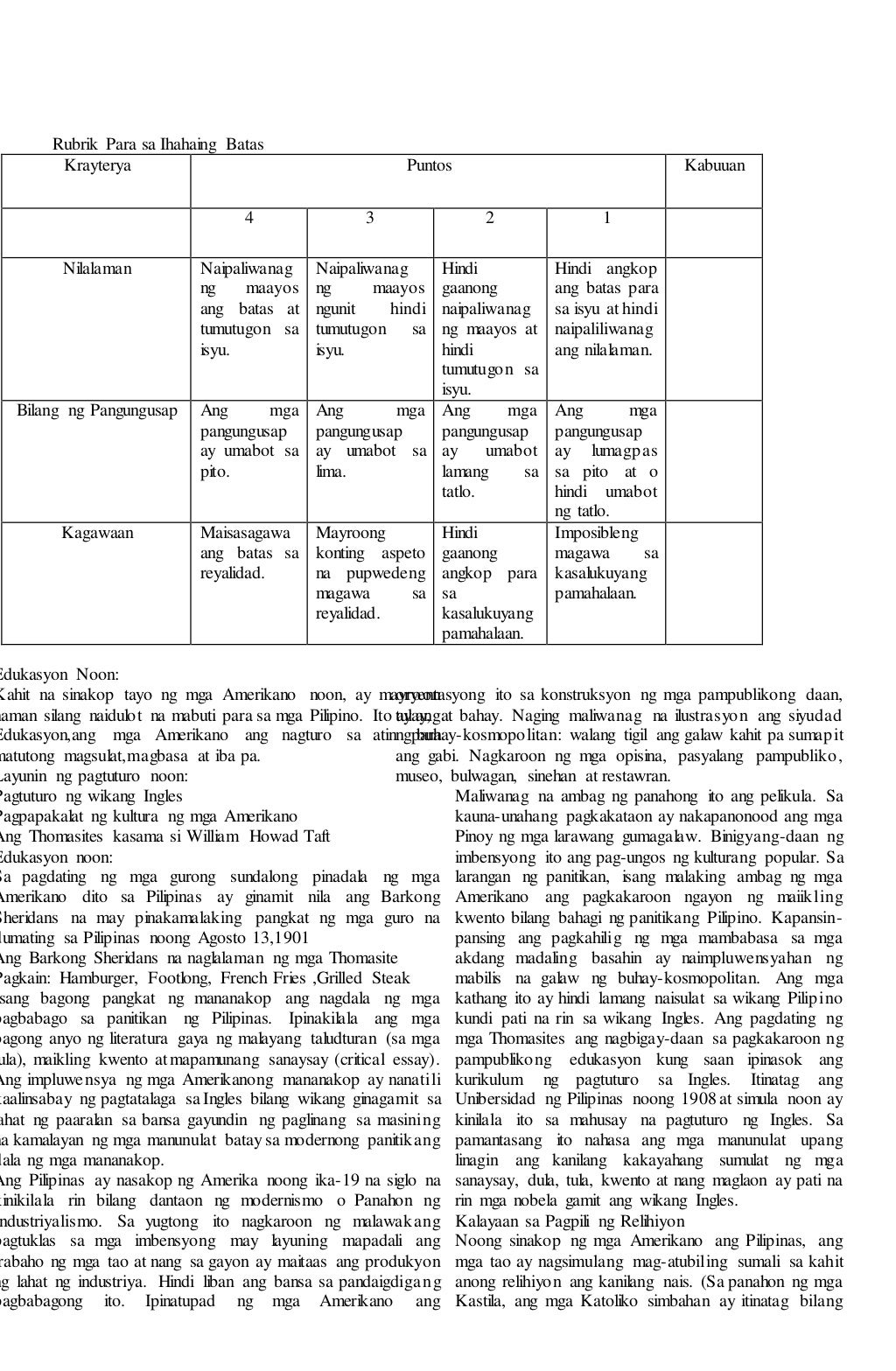 Banghay aralin tungkol sa Konsepto ng Demand