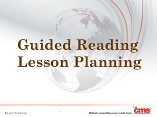 Guided Reading Lesson Planning  