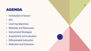 Lesson Planning for teaching art education at Secondary level. | PPTX