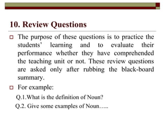 Lesson Planning_Guide in Teaching _By DR. Danival Mushtaq | PPT