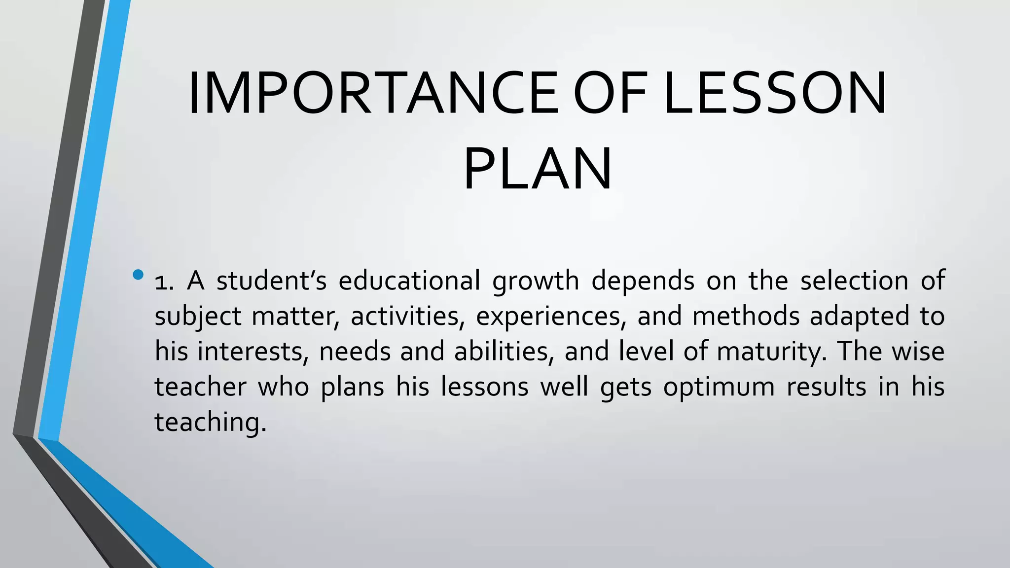 Lesson planning and demo teaching | PPTX | Educational Assessment ...