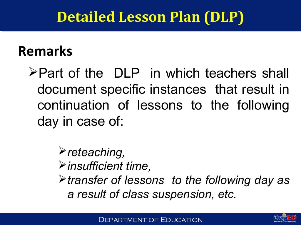 Lesson Planning for DepEd Teachers