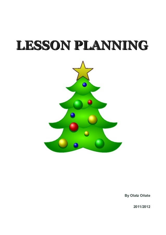 lesson planning christmas