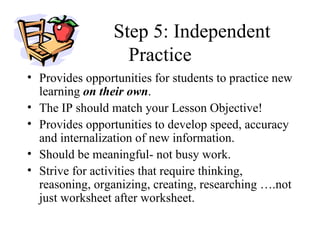 Lesson Planning - ELEM 4525 | PPT