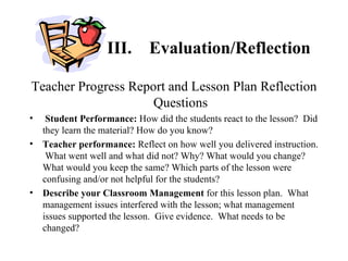 Lesson Planning - ELEM 4525 | PPT
