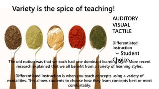 Lesson Variety Lesson Planning for the 90-Minute Class | PPTX