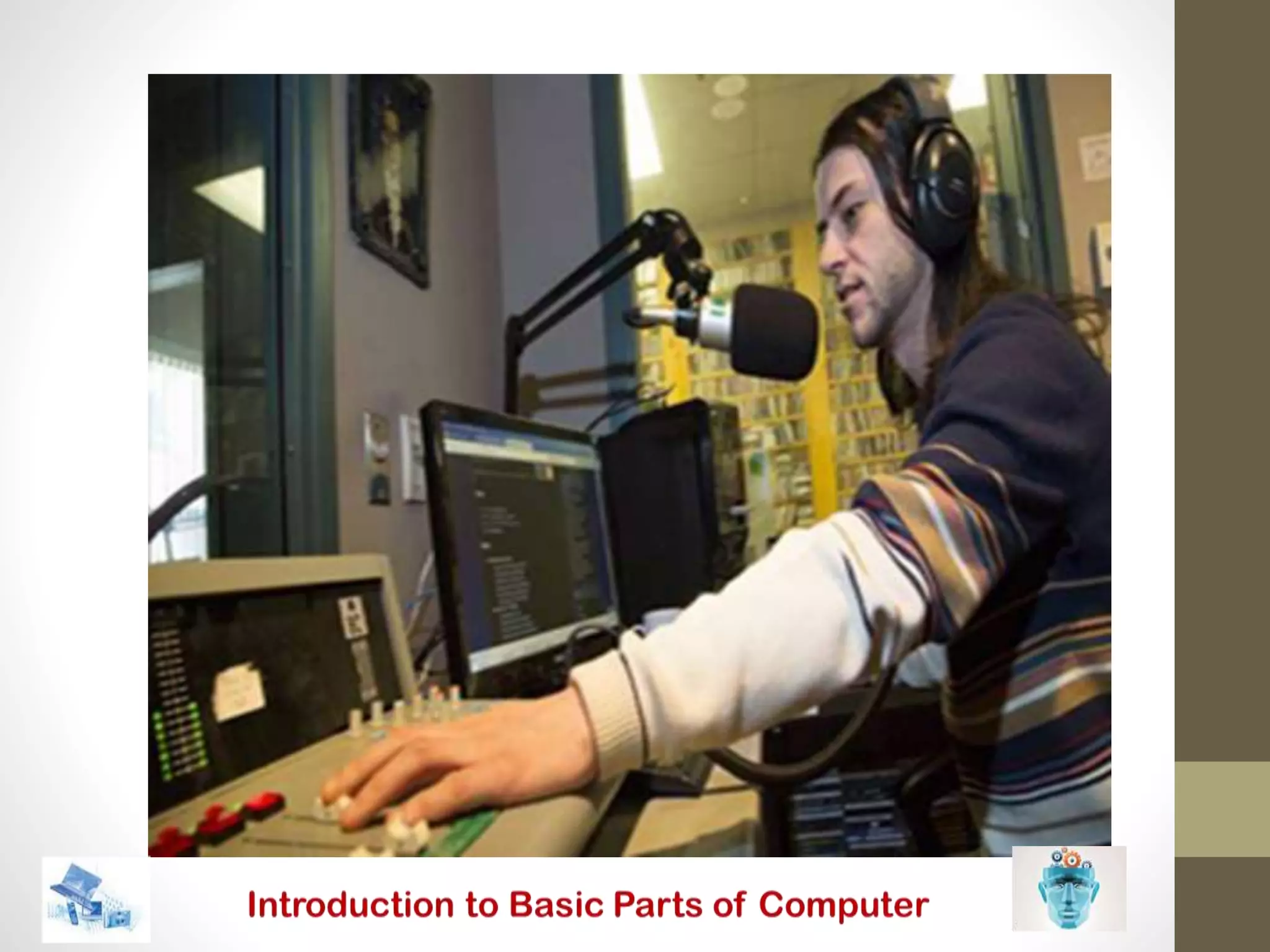 introduction to Basic parts of the computer | PPTX