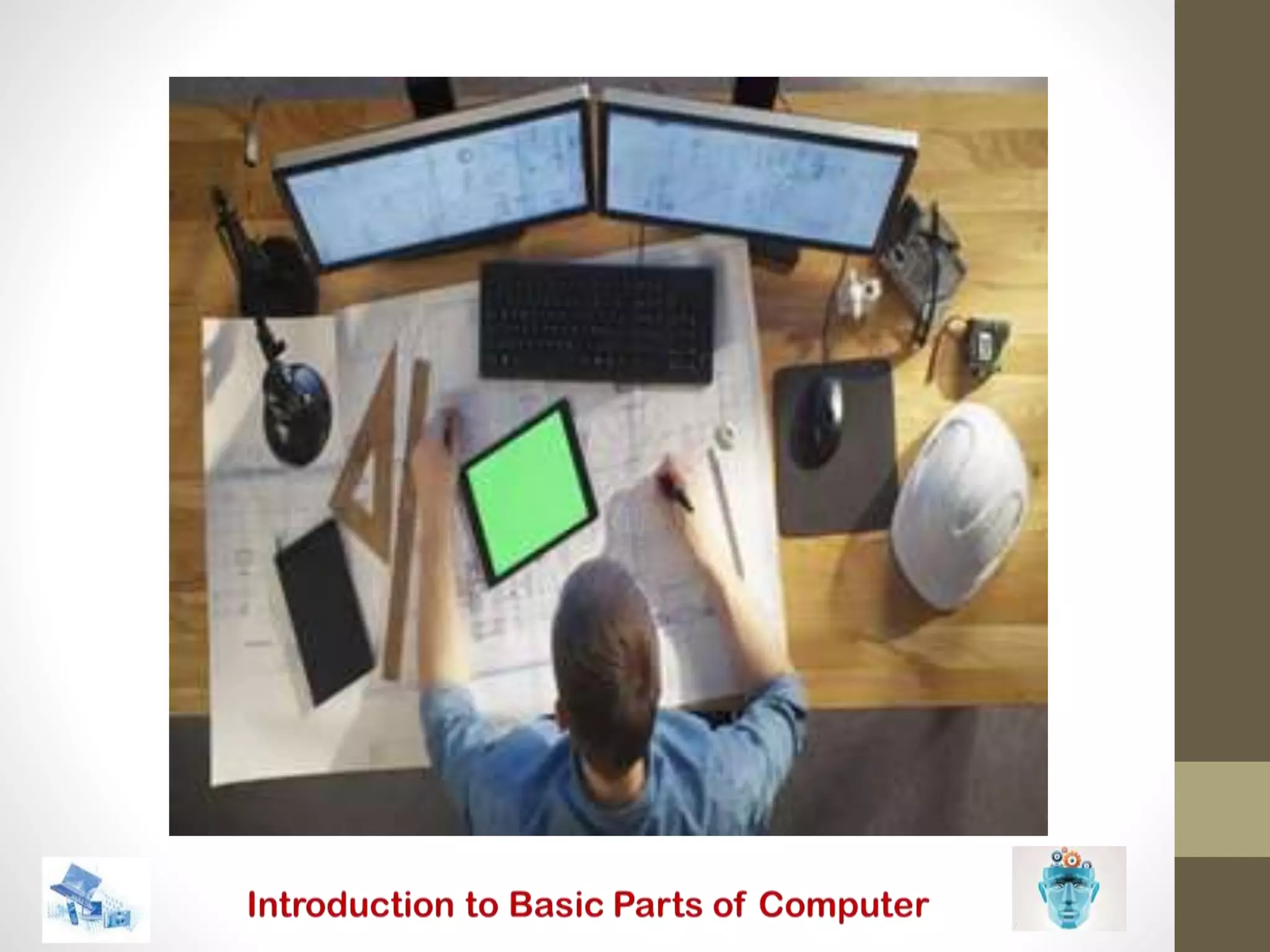 introduction to Basic parts of the computer | PPTX