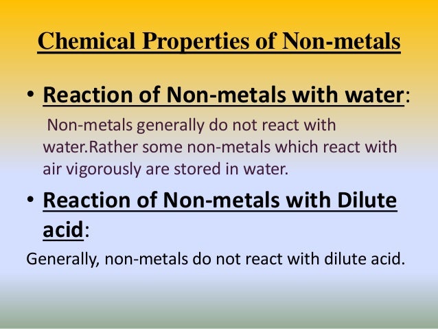 Is silicon a metal or nonmetal?