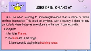 LESSON PLAN PPT IN ENGLISH PREPOSITION LESSONS | PDF