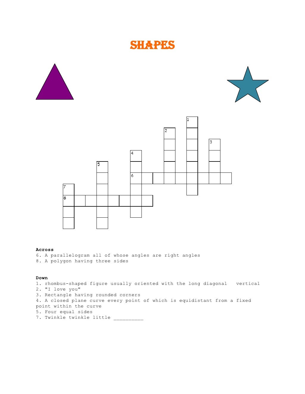 Lesson Plan (Puzzle)